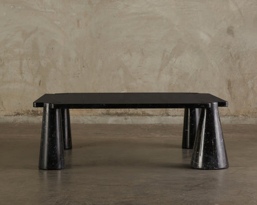 MARBLE COFFEE TABLE IN THE MANNER OF MANGIAROTTI